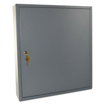 SteelMaster® Steel Key Cabinet, 90-keys, 3.5w X 16.5d X 18.375h, Gray freeshipping - TVN Wholesale